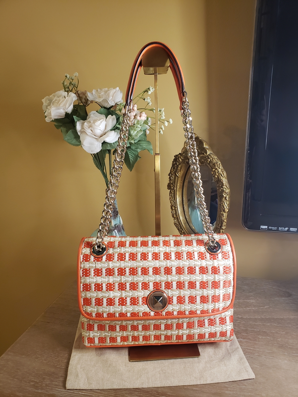 kate spade Woven Chain-Handle Crossbody Bag - Picture 11 of 12